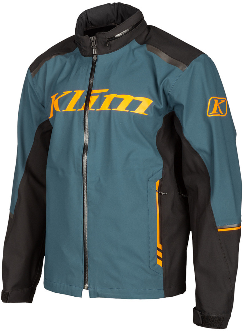 Klim Enduro S4 Motorcycle Textile Jacket blue/orange M Figure 1