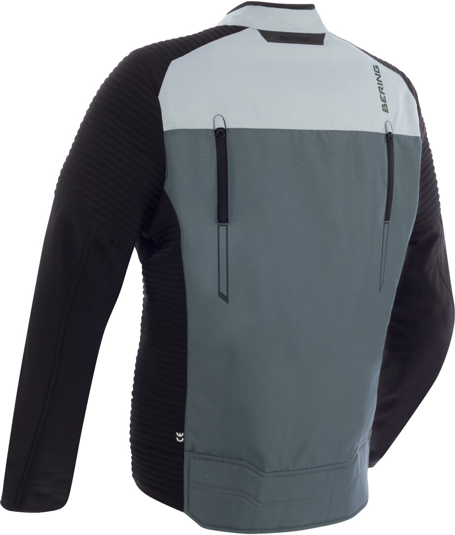 Bering Crosser waterproof Motorcycle Textile Jacket black/grey M Figure 2
