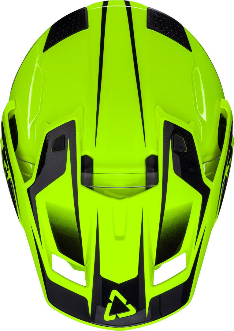 Side view of Leatt ADV 8.5 Helmet with Goggles