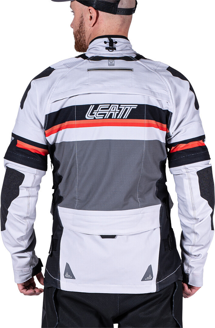 Leatt ADV Rally 5.5 Blouson textile de moto Gris clair/gris foncé/noir L Figure 33