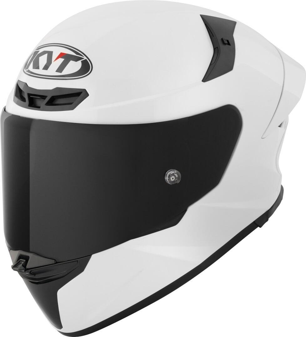 KYT TT-Revo Plain Helm Wit XXL (63) Figuur 1