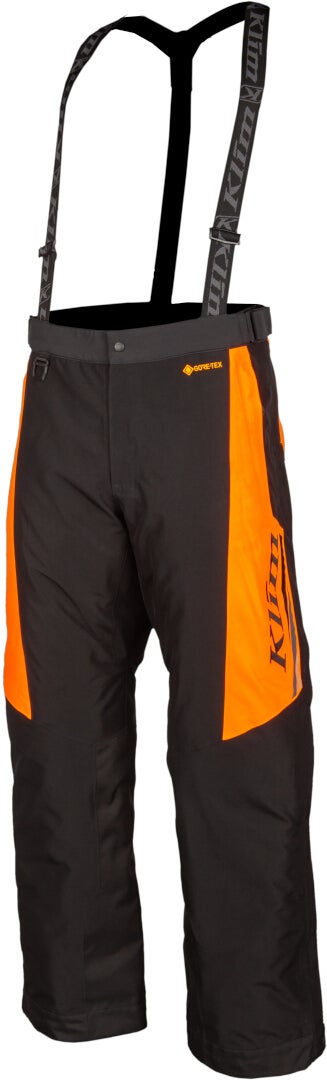 Klim Kaos 2022 Snescooter Bib Bukser sort/orange M Figur 1