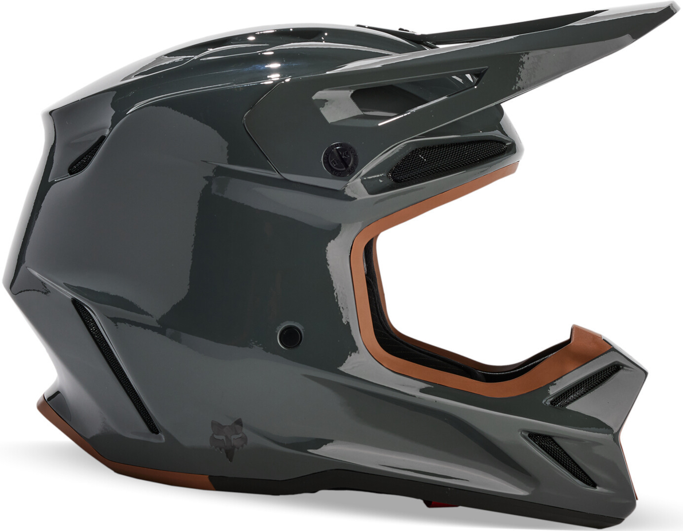 FOX V3 RS Carbon Solid MIPS Motocross Helm anthrazit M (57/58) Abbildung 2