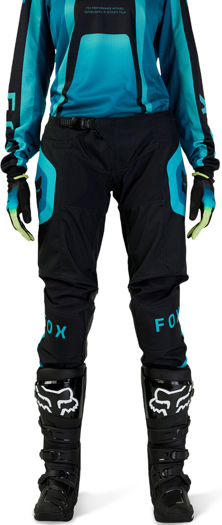 FOX 180 Ballast Pantaloni de motocross pentru doamne Negru/Albastru 12 Figura 3