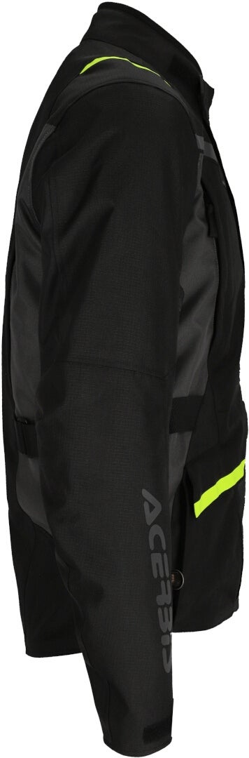 Acerbis CE X-Travel Waterproof Motorcycle Textile Jacket black/yellow 3XL Figure 7