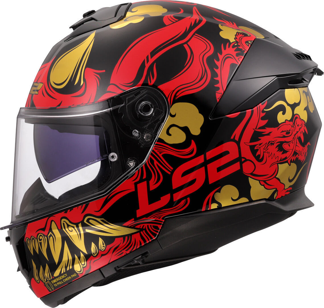 LS2 FF808 Stream II Drako Helmet M (57/58) Figure 2