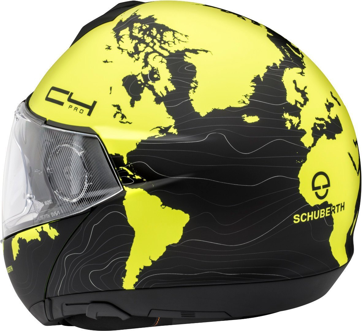 Schuberth C4 Pro Magnitudo Casco giallo S (55) Figura 3