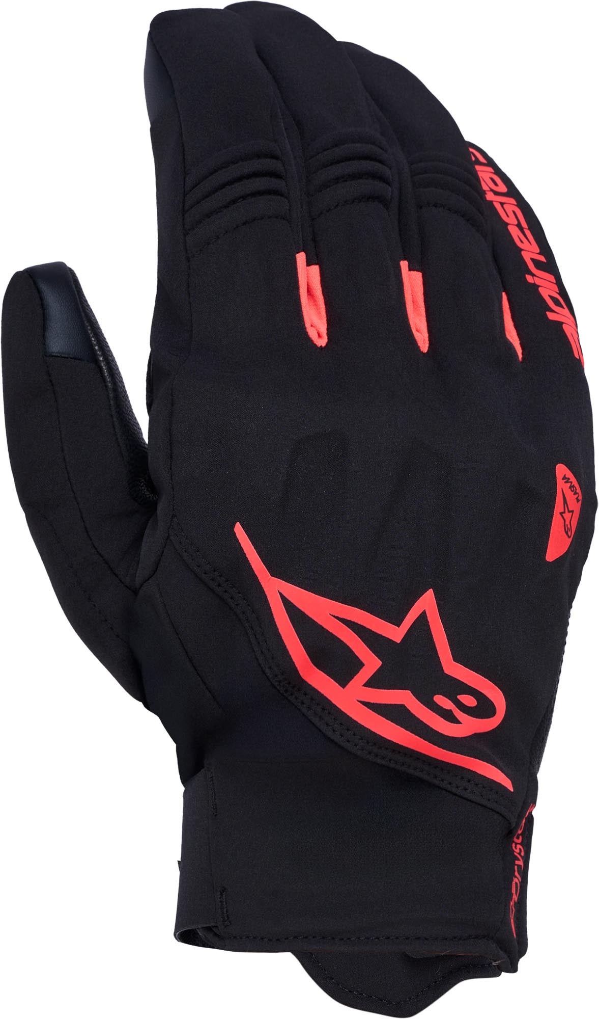 Alpinestars Faster V3 Plasma Drystar wasserdichte Motorrad Handschuhe schwarz/rot XL Abbildung 1