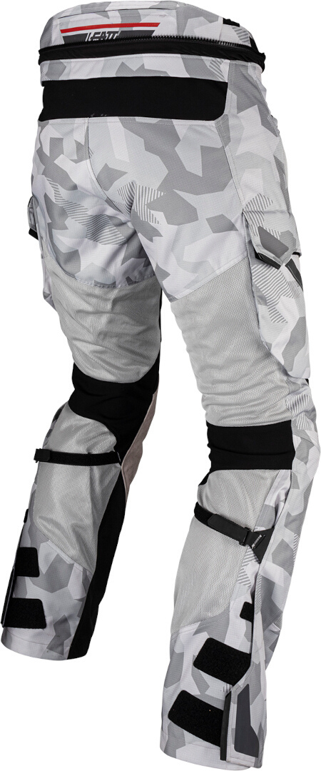 Leatt ADV FlowTour 7.5 wasserdichte Motorrad Textilhose hellgrau L Abbildung 3