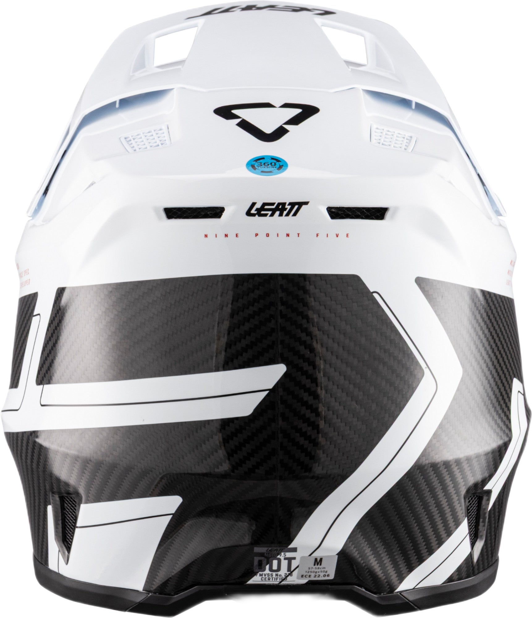 Leatt 9.5 Carbon V26 Motorcrosshelm met bril XL (61/62) Figuur 4