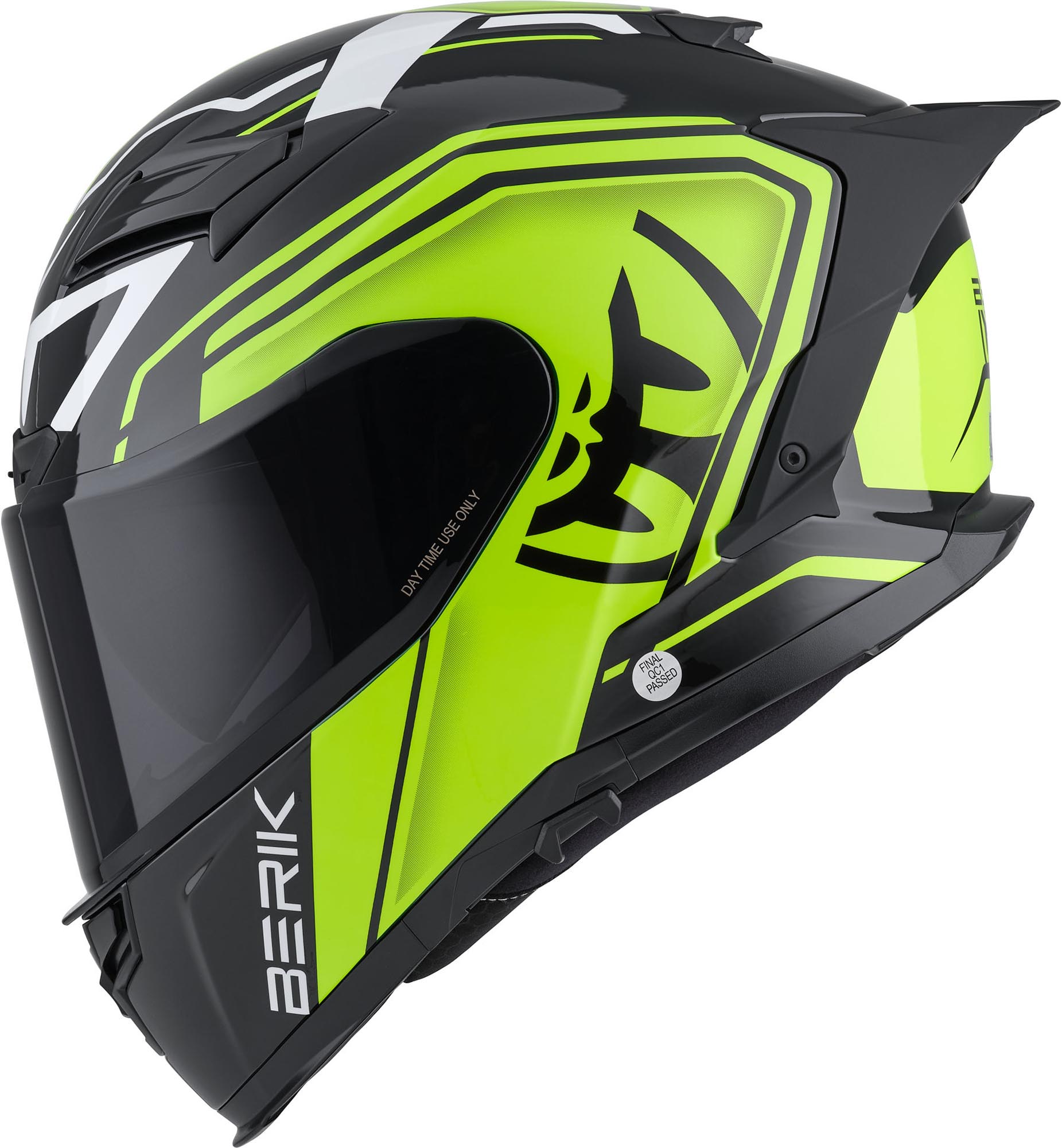 Berik FF871 Mapuro Helm schwarz/gelb S Abbildung 3