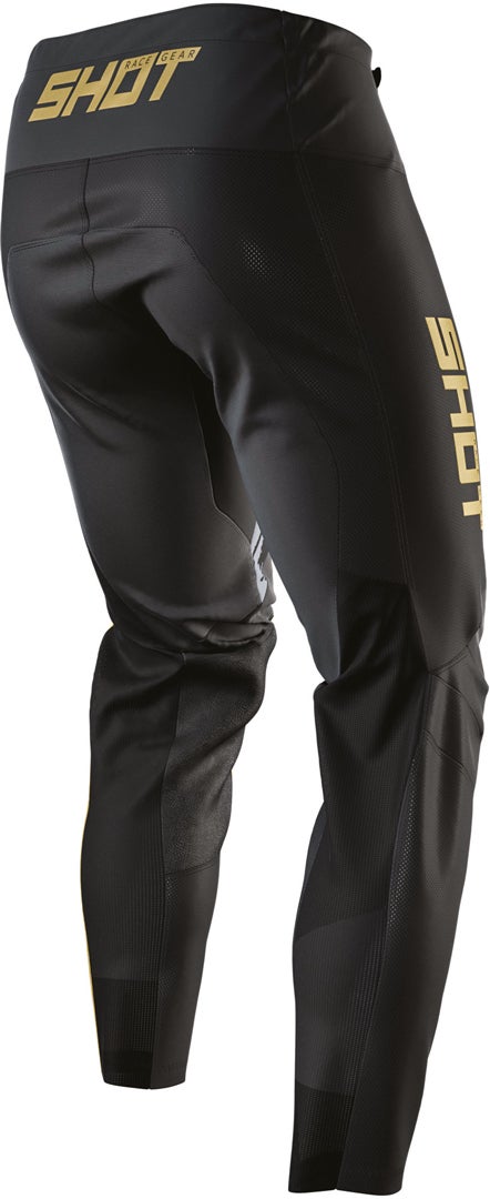 Shot Contact Draw Motocross bukser Sort/guld 40 Figur 2