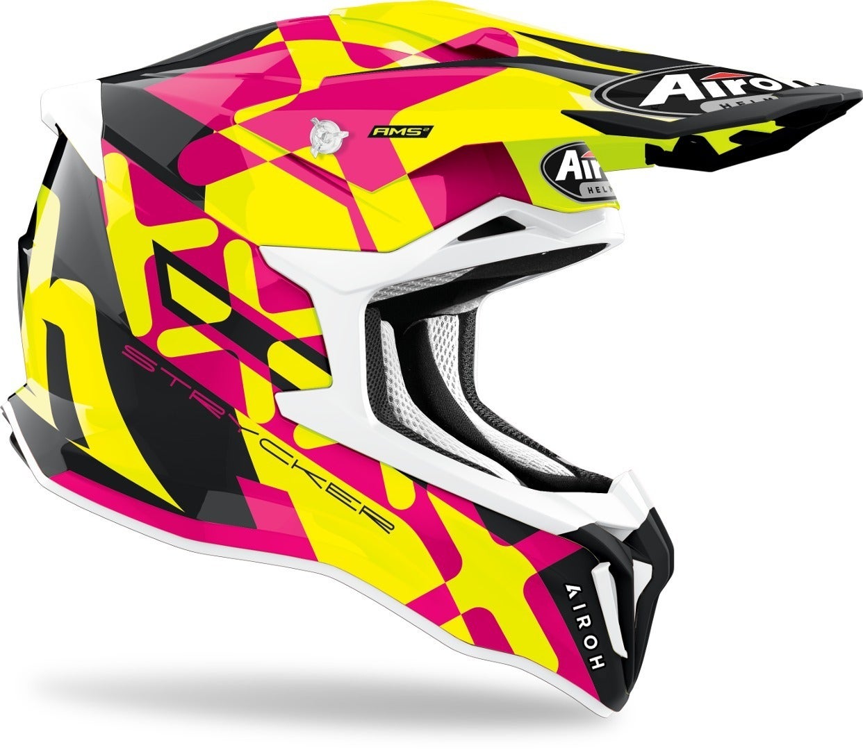 Airoh Strycker XXX Carbon Casco Motocross rosa L (59/60) Figura 2