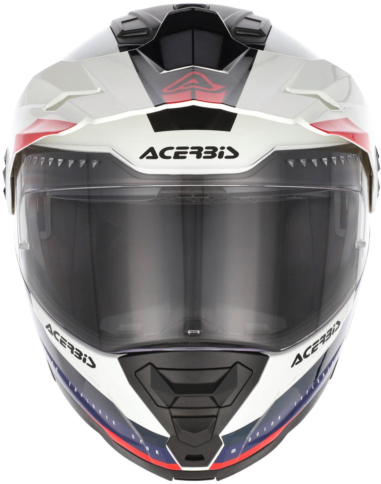 Acerbis Rider Logo Helmet white/blue/red M (57/58) Figure 5
