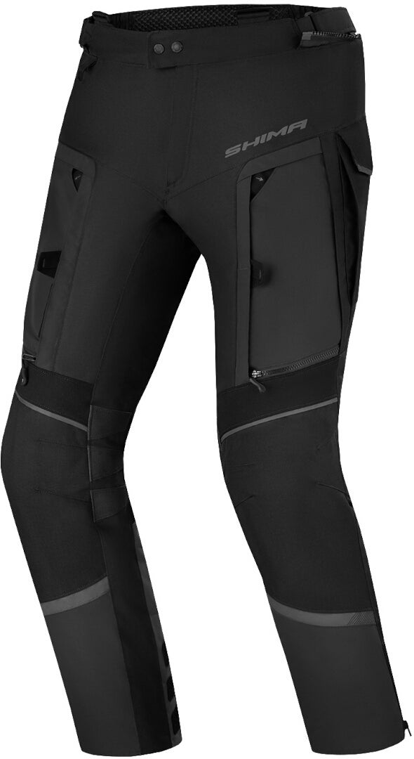 SHIMA Hero 2.0 vedenpitävät moottoripyörän tekstiilihousut musta XL Kuva 1