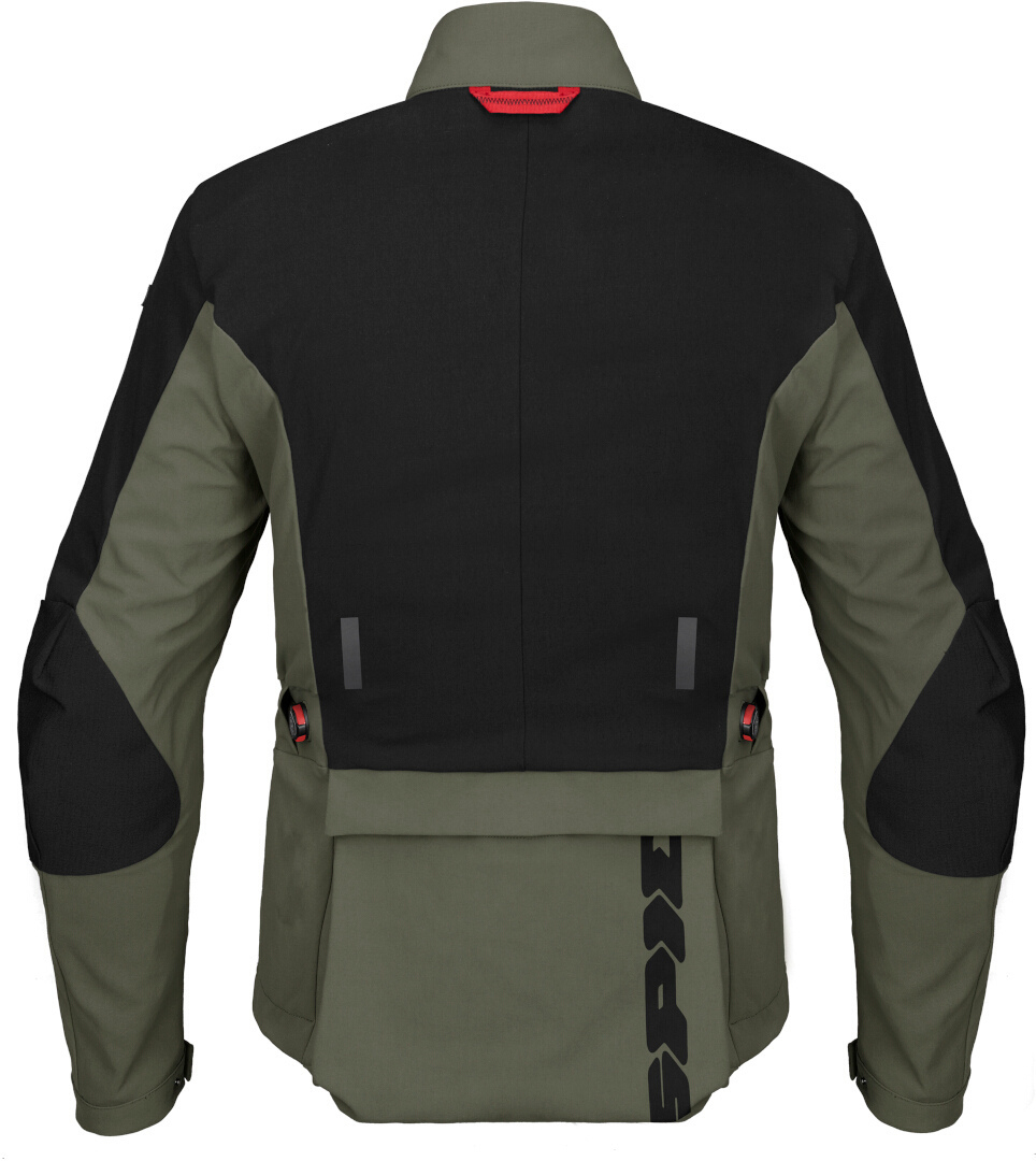 Spidi Frontier Motorcycle Textile Jacket black/olive 3XL Figure 2