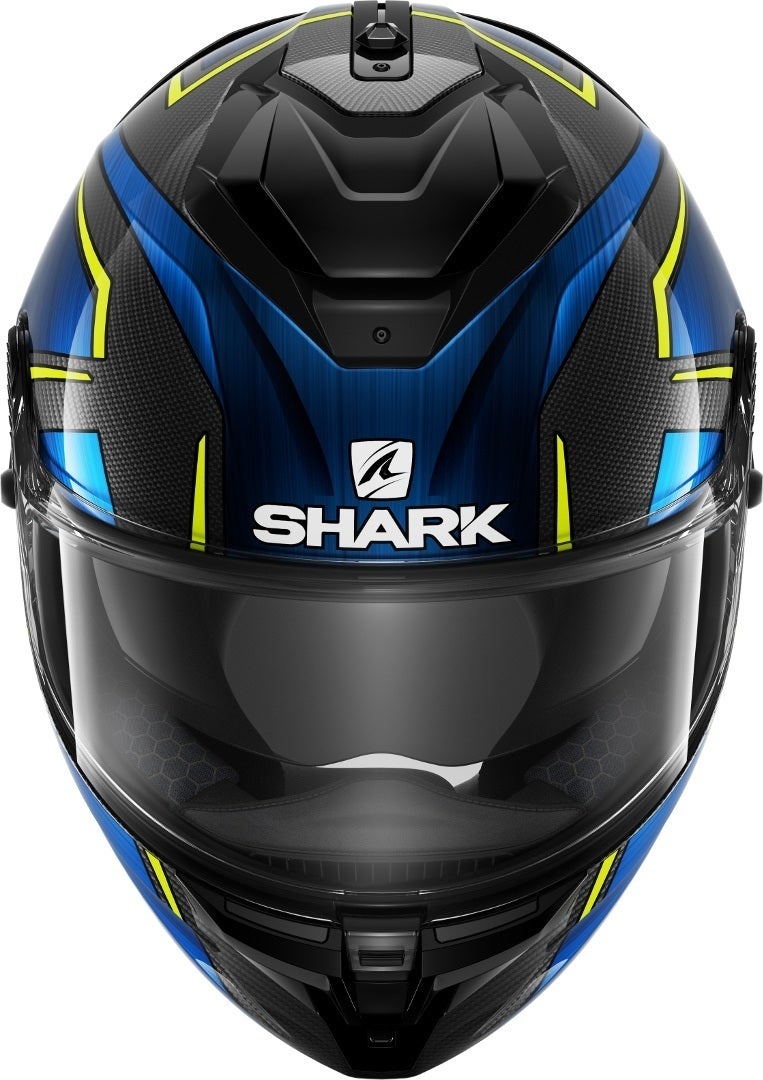 Shark Spartan GT Carbon Kromium Přilba černá/modrá L (59/60) Obrázek 2