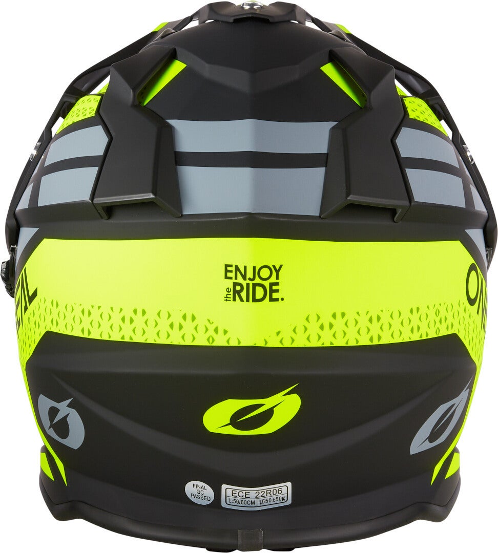 Oneal Sierra R Motocross Helmet black/neon-yellow XL (61/62) Figure 5