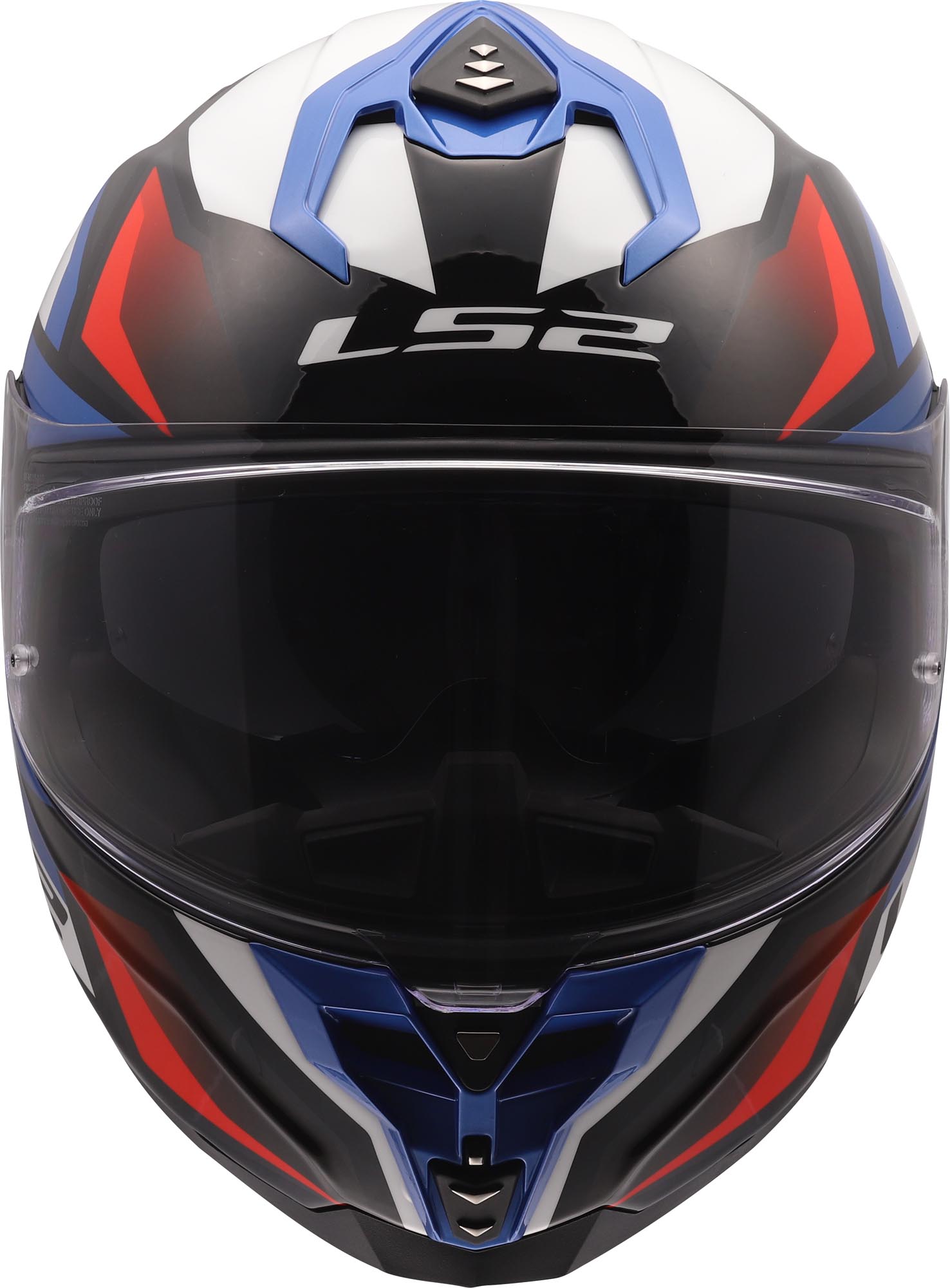 LS2 FF817 Challenger II Viper 頭盔 白/藍/紅 S（55/56） 圖8