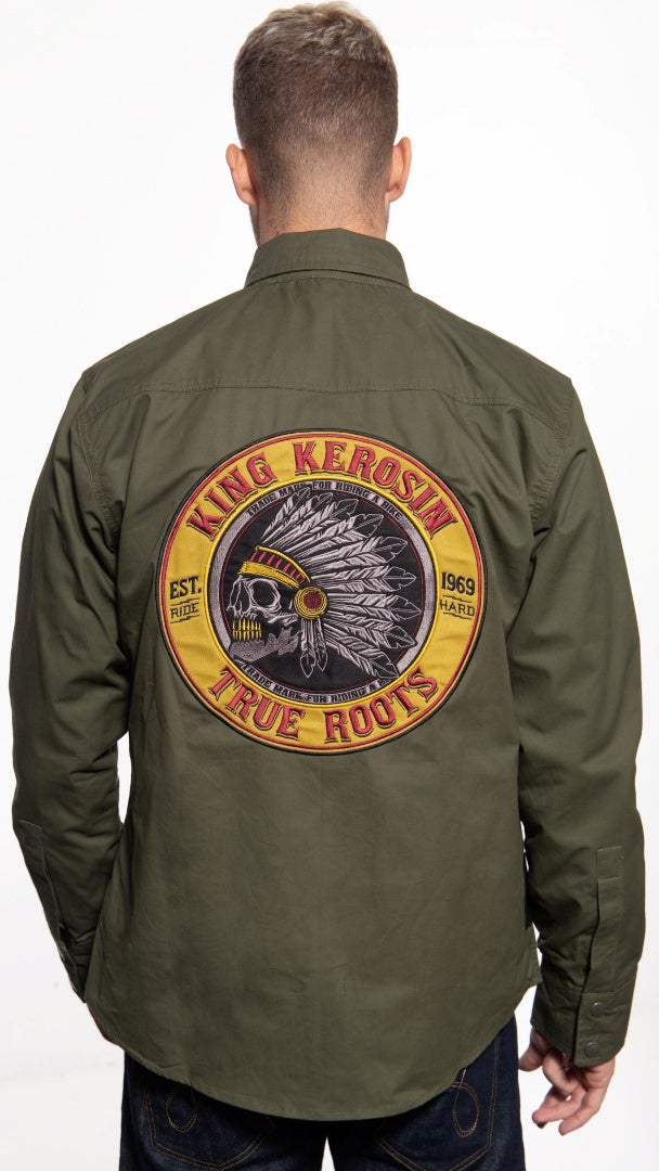 King Kerosin Indian Rider Adventure Shirt 5XL Figure 2