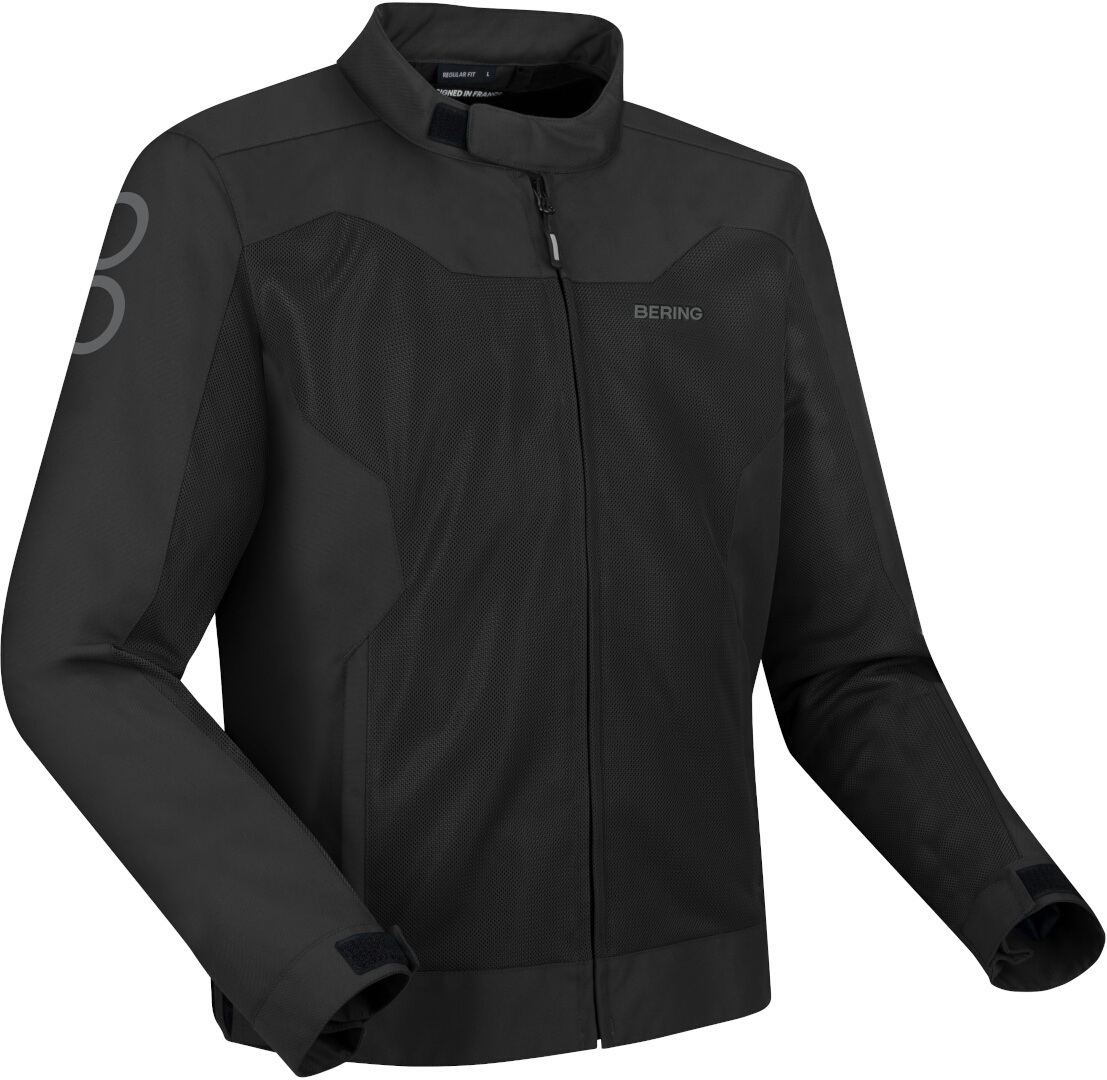 Bering Alias Mesh Motorcycle Textile Jacket black 4XL Figure 1