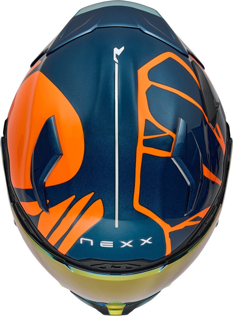 Nexx X.WST 3 B-Side Helm dunkelblau/orange matt XS (53/54) Abbildung 2