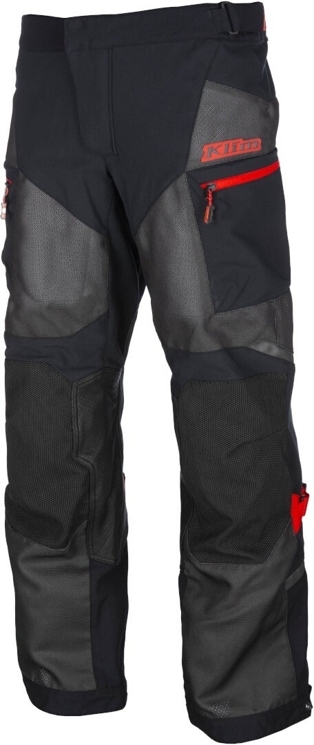 Klim Baja S4 2025 Enduro Enduro Mesh Motorcycle Textile Pants black/red 32 Figure 1