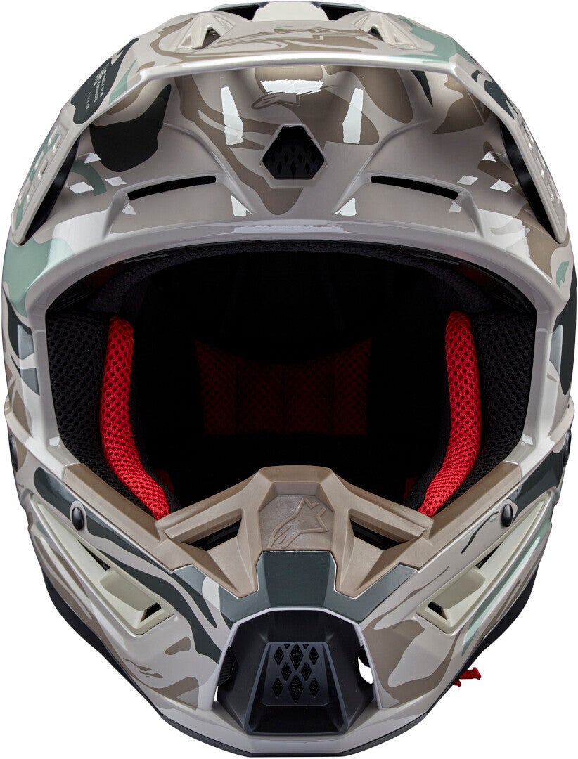 Side view of Alpinestars S-M5 Mineral 2024 Motocross Helmet