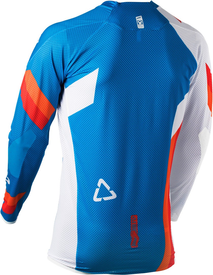 Leatt GPX 5.5 Ultraweld Jersey blu/bianco L Figura 3