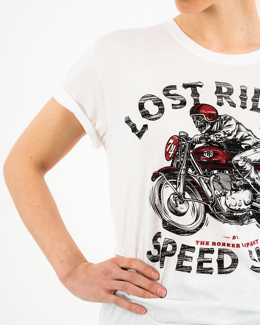 Rokker Lost Riders Ladies T-Shirt M Figure 3
