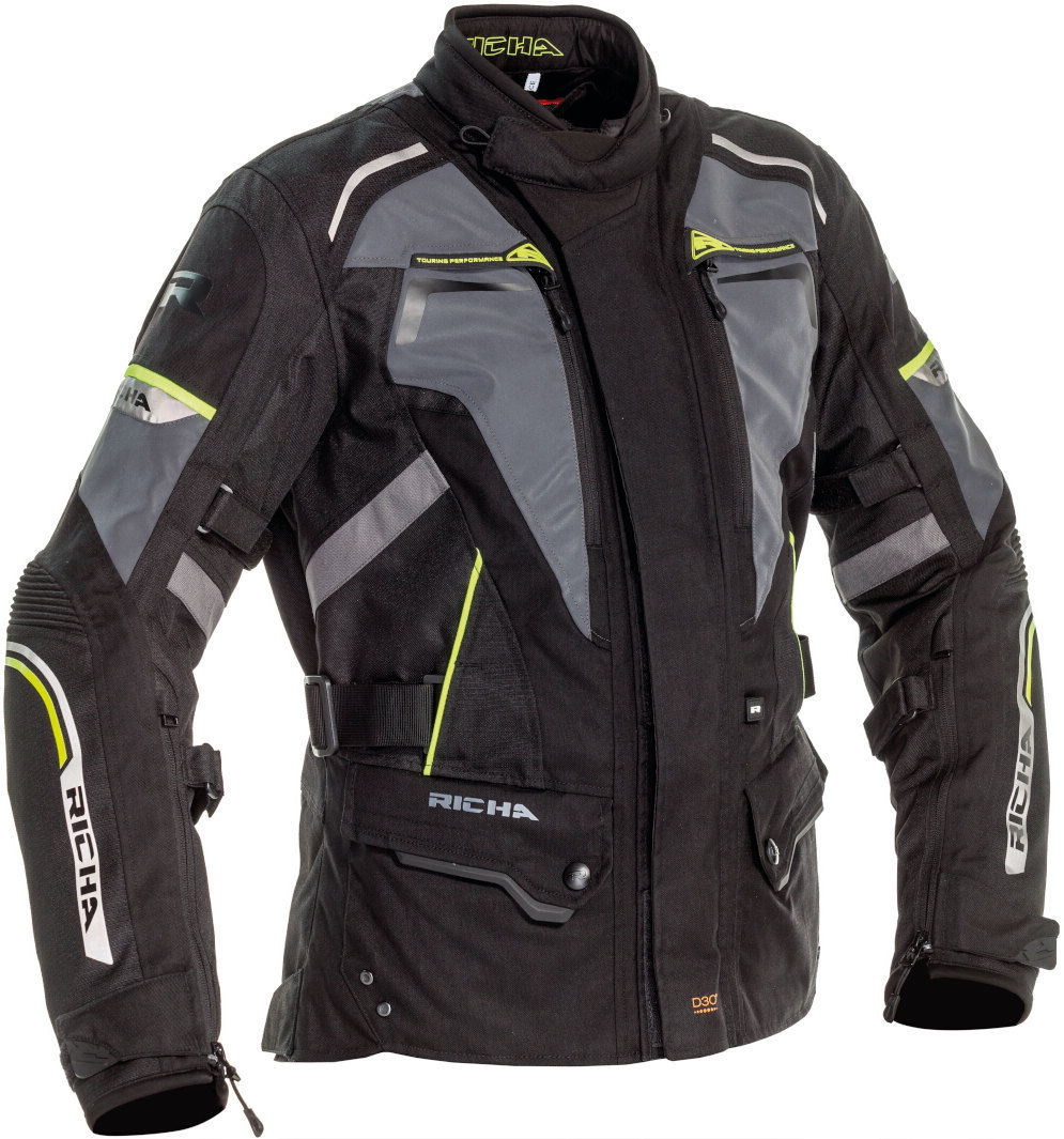 Richa Infinity 2 Flare imperméable à l’eau dames moto textile veste M Figure 1