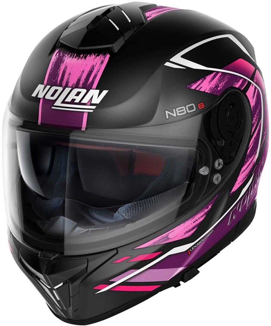 Nolan N80-8 Thunderbolt N-Com Hełm matowy/różowy S (56) Rysunek 1