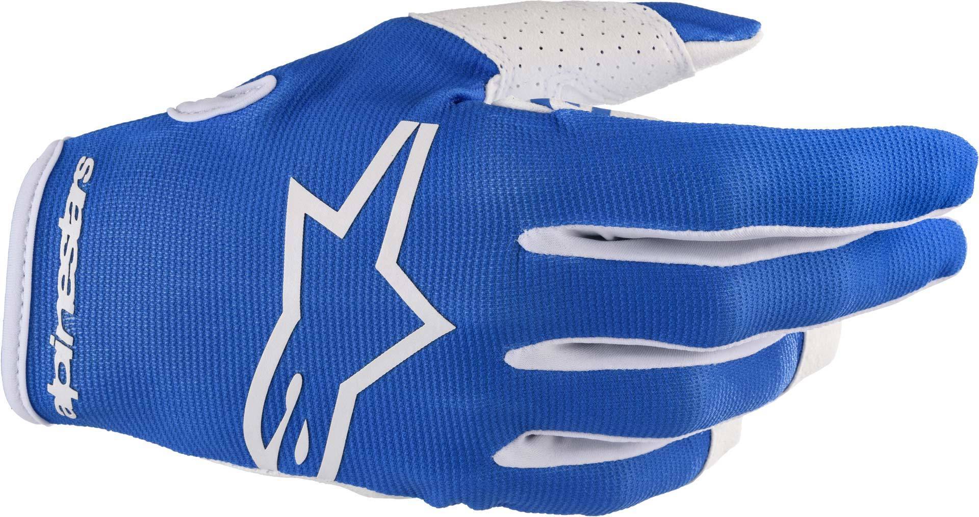 Alpinestars Radar Motocross handsker hvid/blå XL Figur 1