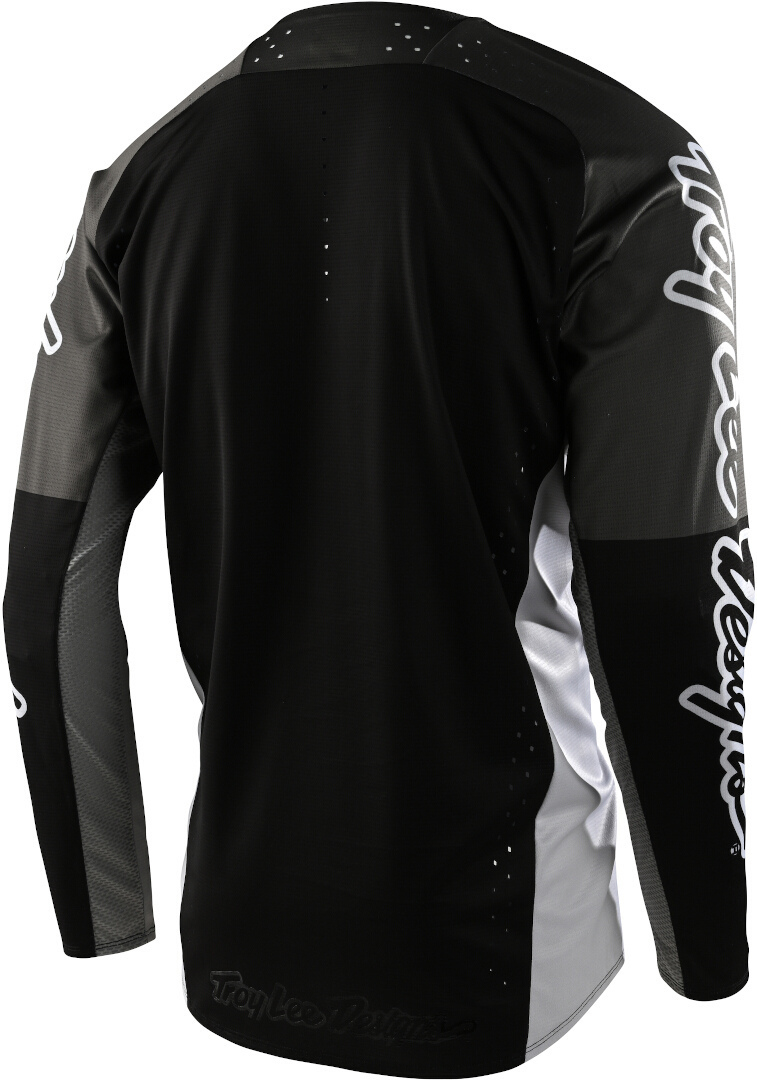 Troy Lee Designs SE Pro Quattro Motocross Jersey Svart/grå M Figur 2