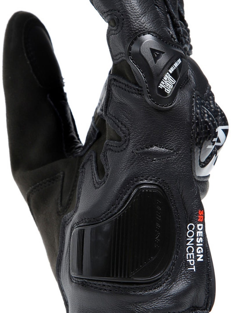 Dainese Carbon 4 Short Motorcykelhandsker Sort XL Figur 12