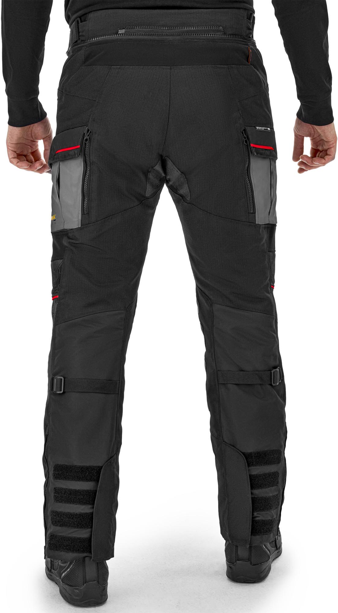 SHIMA Tracker Motorcycle Textile Pants grey/white 3XL Figure 5
