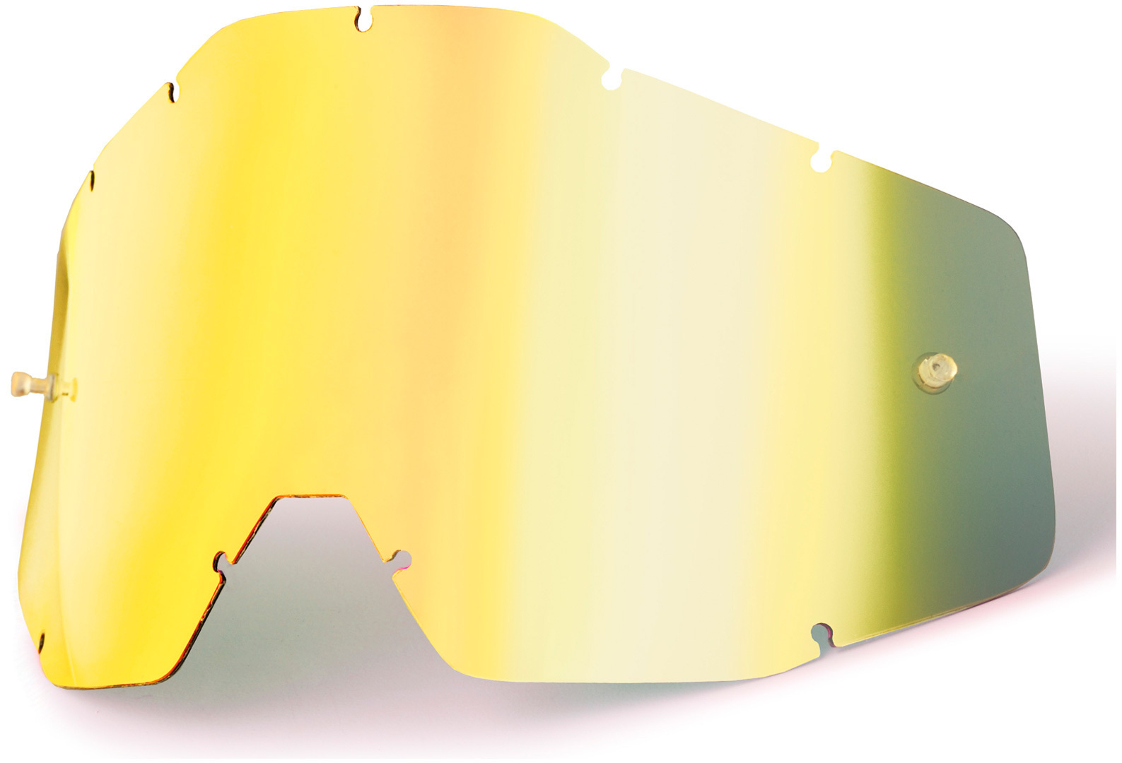 100% Race / Accuri / Strata Mirrored Lentilă de înlocuire Aur Figura 1