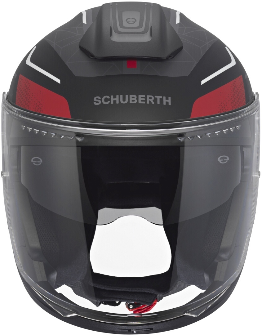 Schuberth J2 Sigma Jethelm anthrazit/rot L (59) Abbildung 3