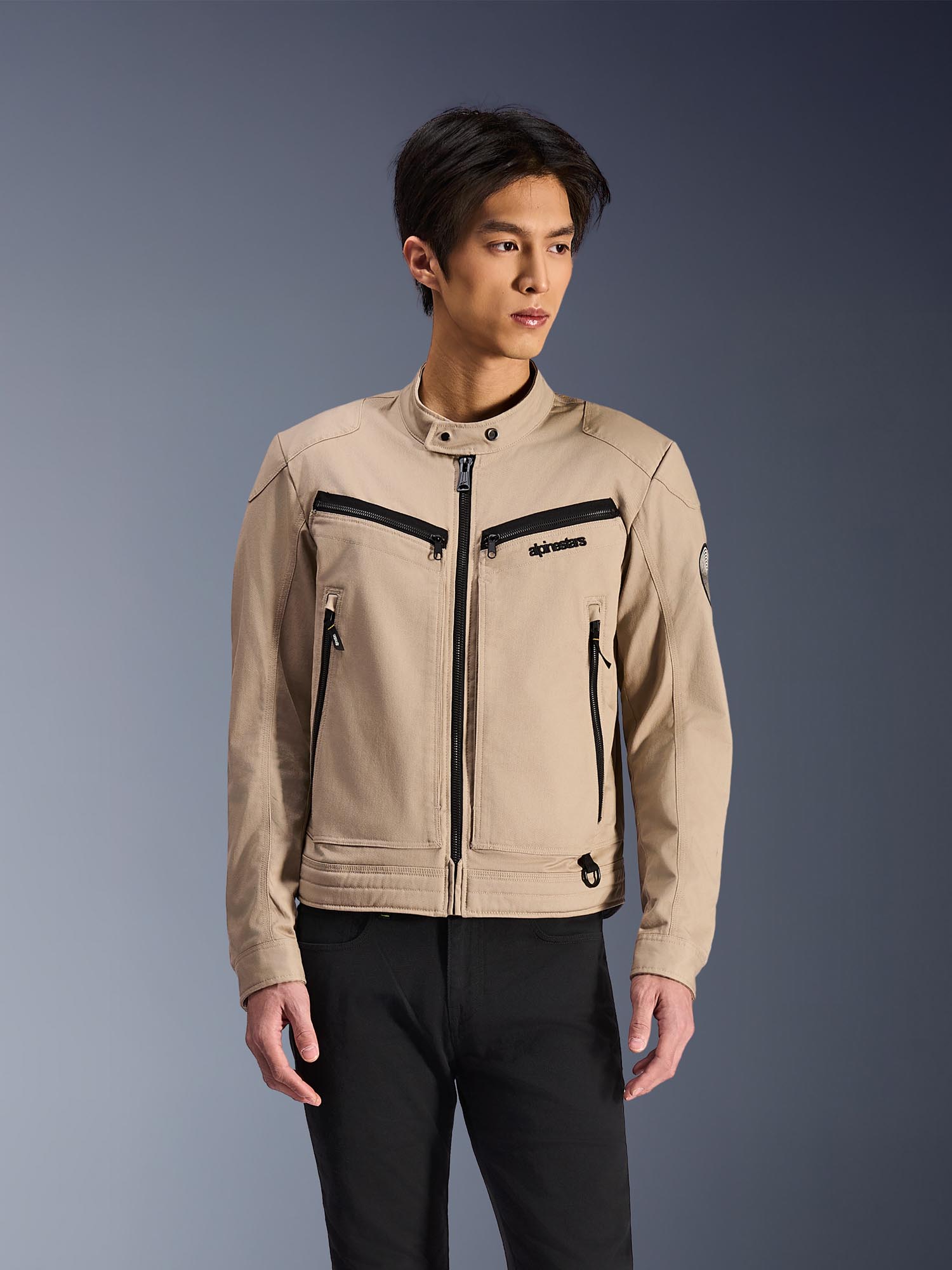 Alpinestars Bruiser Motorcycle Textile Jacket beige 4XL Figure 3