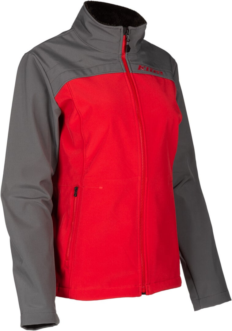 Klim Whistler Veste pour dames Rouge/Gris S Figure 3