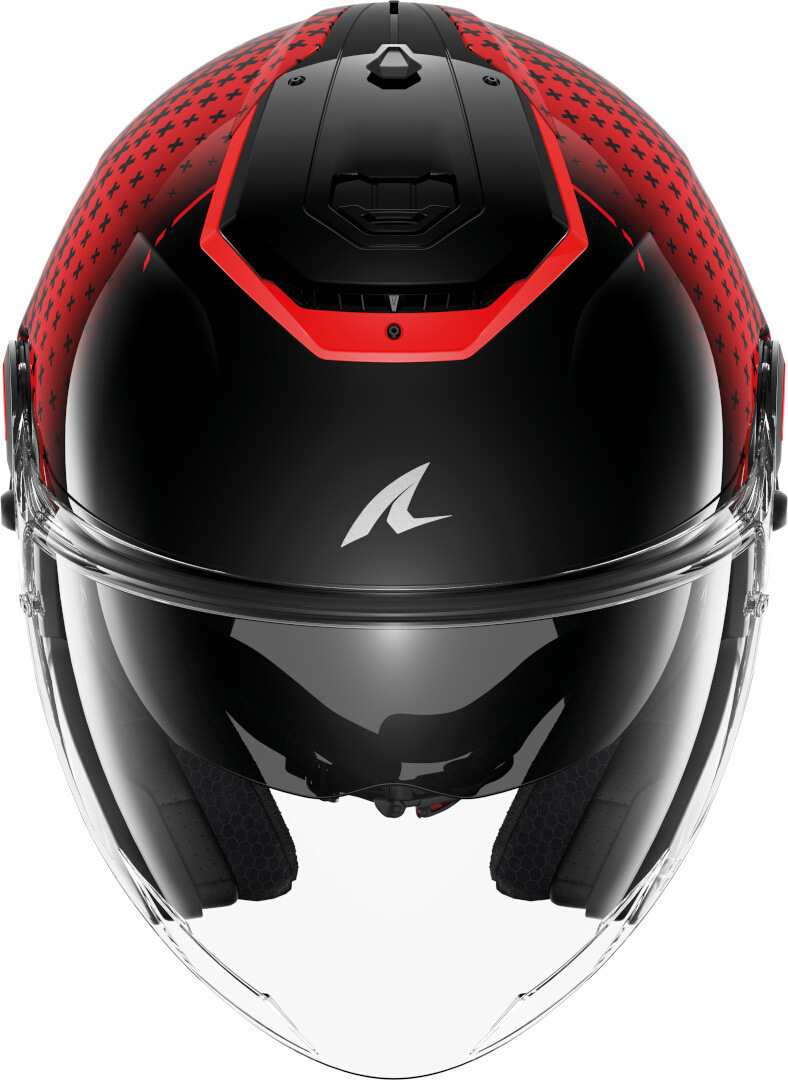 Shark RS Jet Stride Casco Jet nero/rosso S (55/56) Figura 2