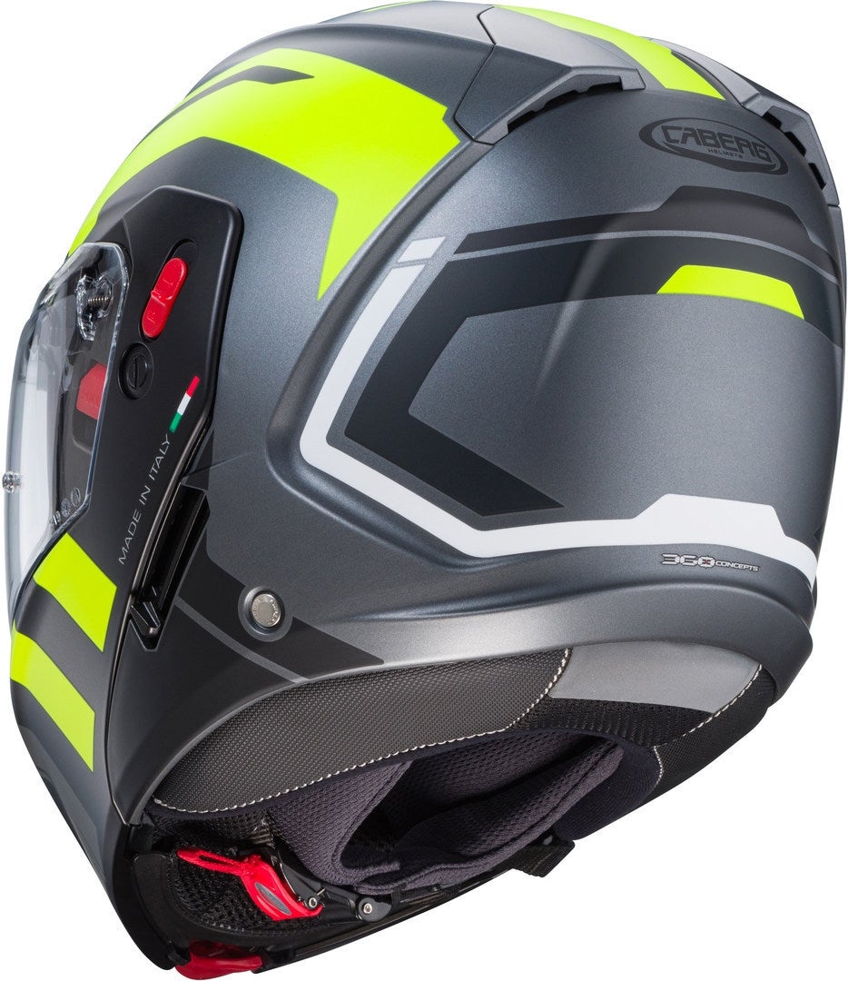 Caberg Horus X Road Casque Gris mat/jaune XL (61/62) Figure 2