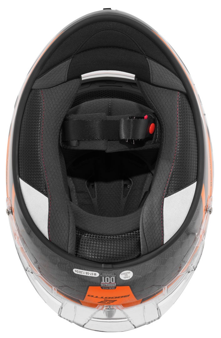 Bogotto FF104 SPN Helm orange/schwarz S Abbildung 10
