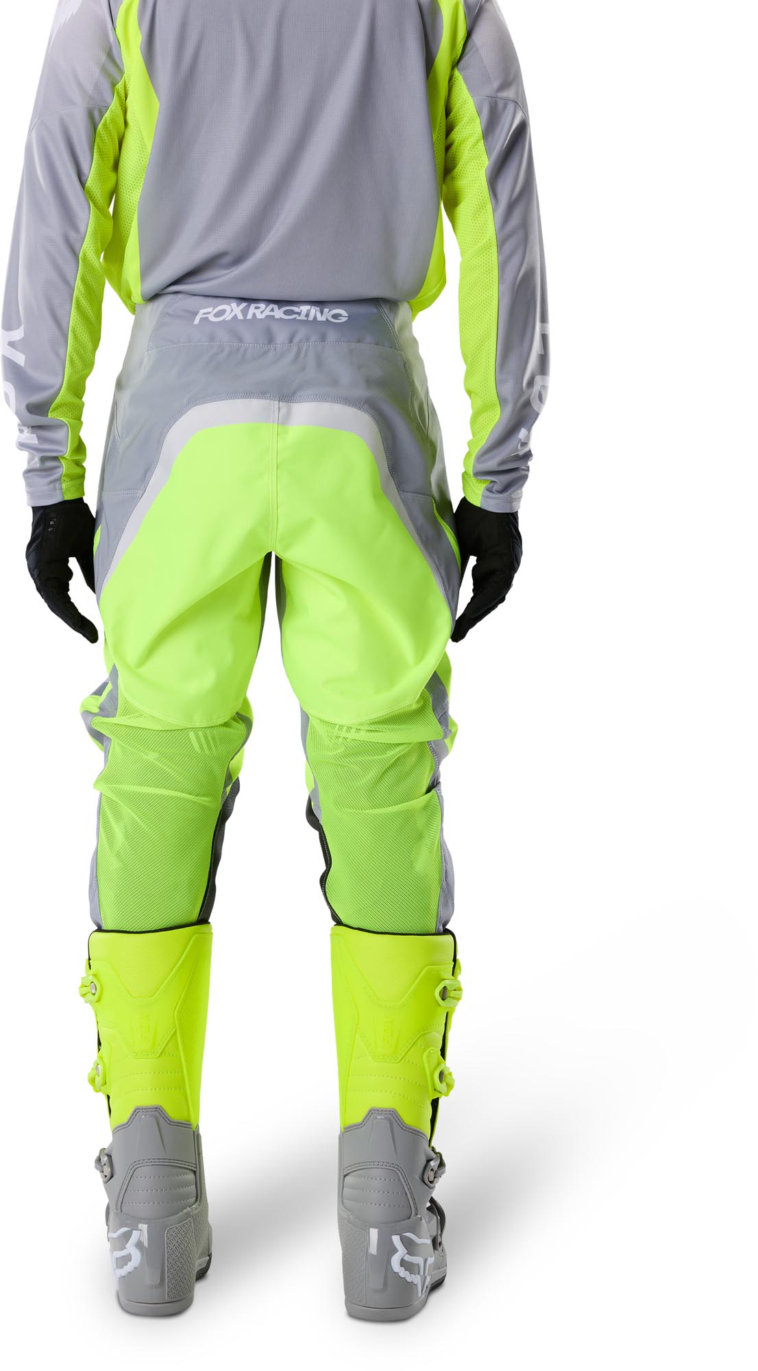 FOX 180 Frame Motocross Hose grau/gelb 34 Abbildung 4