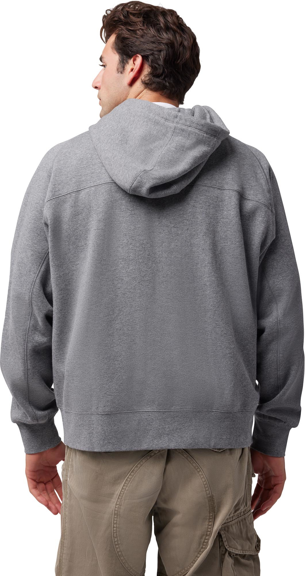 FOX Moto-X Oversized Zip-hættetrøje grå L Figur 4