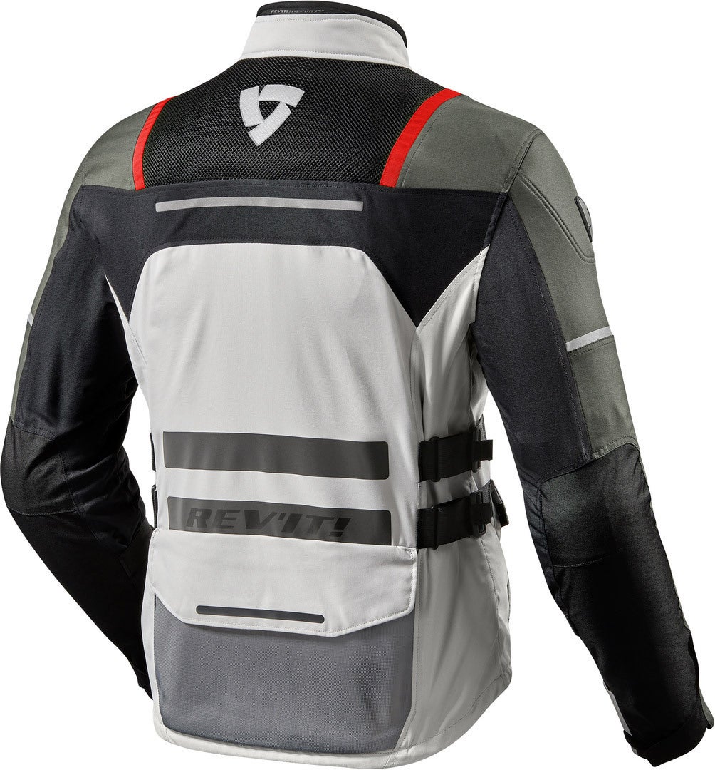 Revit Offtrack Motorrad Textiljacke grau/rot M Abbildung 2