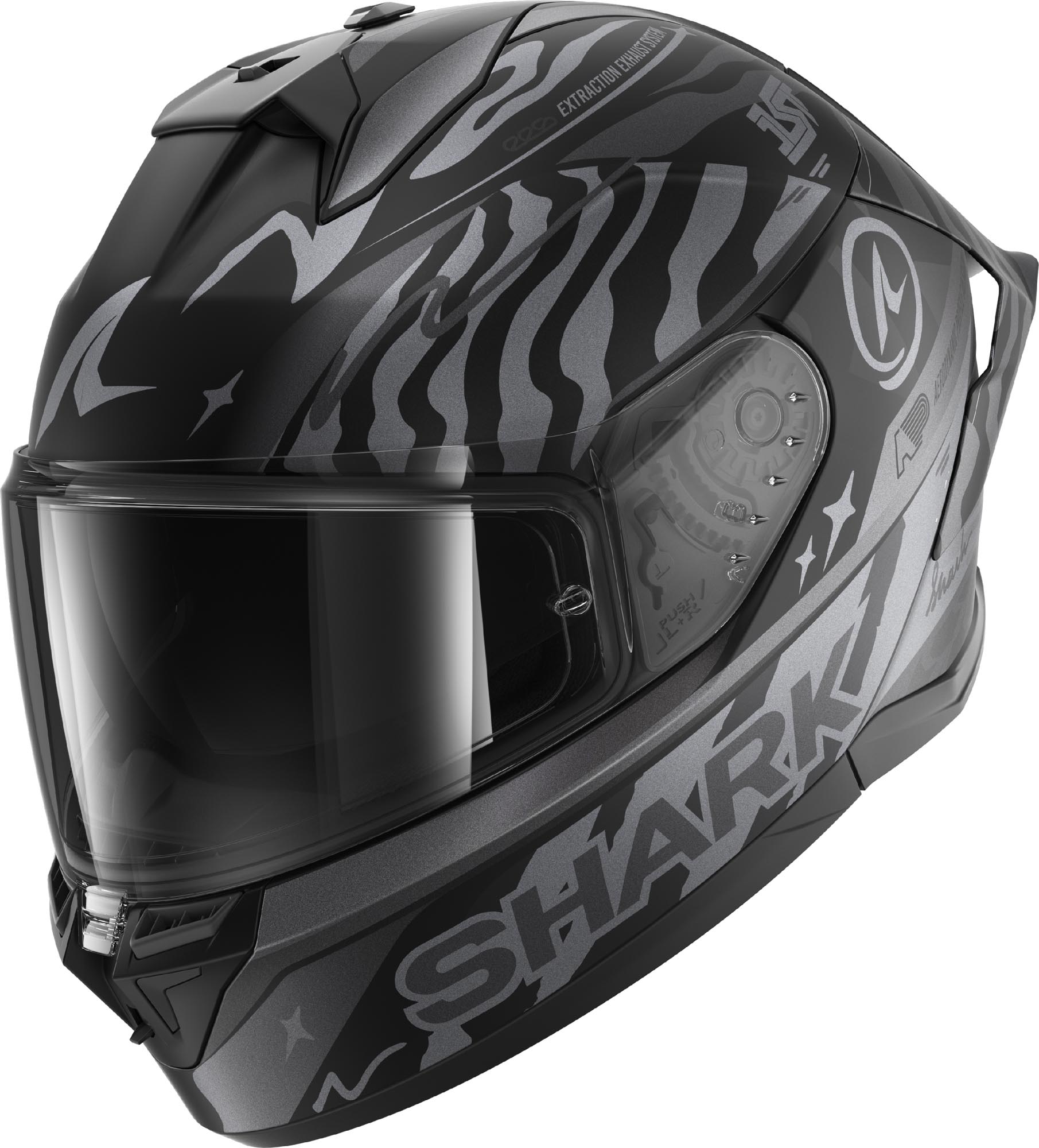 Shark Skwal Cup Speed Fancy Cască Black matt/anthracite M (57/58) Figura 1