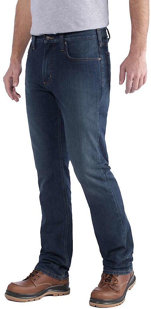 Carhartt Rugged Flex Straight Tapered Jeans Let Stenvask 34 L34 Figur 3