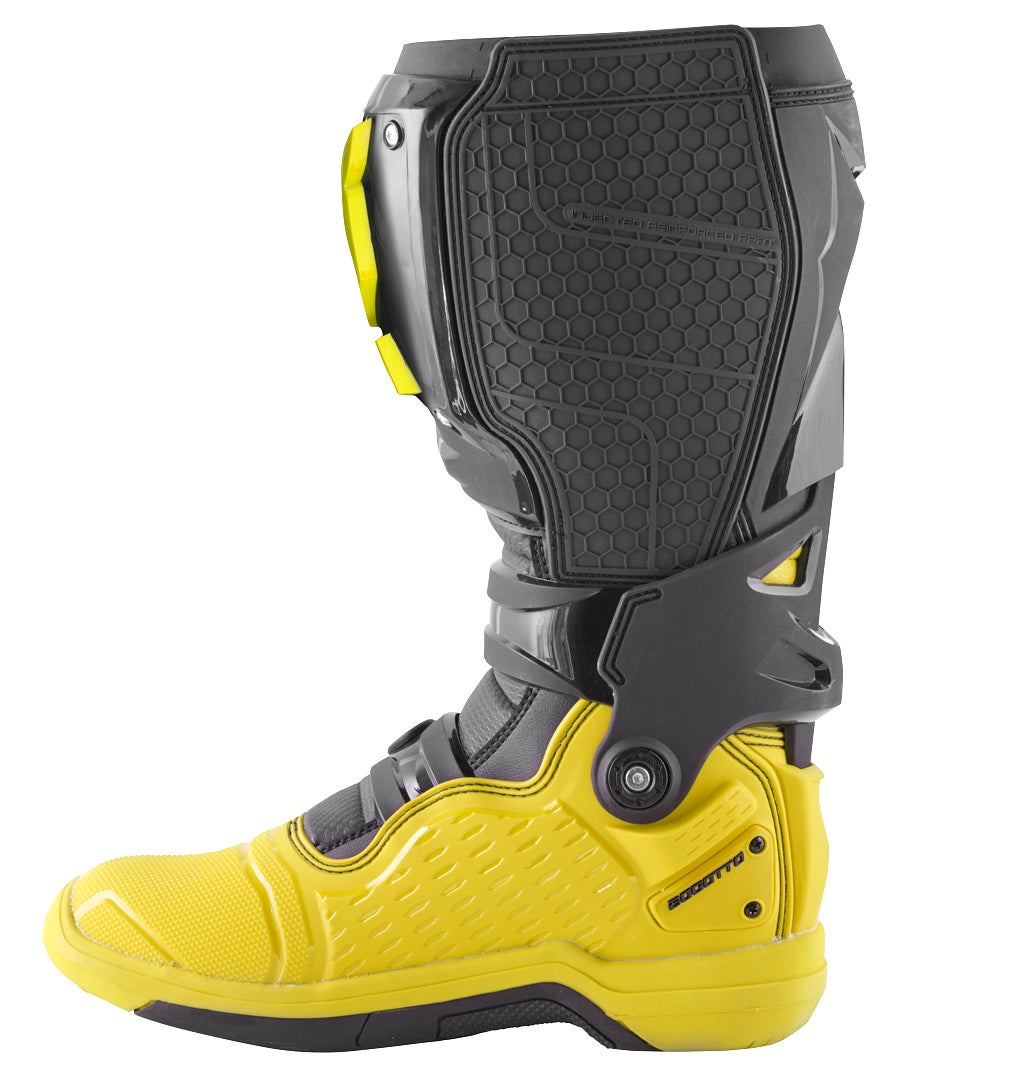 Bogotto MX-7 G Motocross støvler gul/sort 47 Figur 3