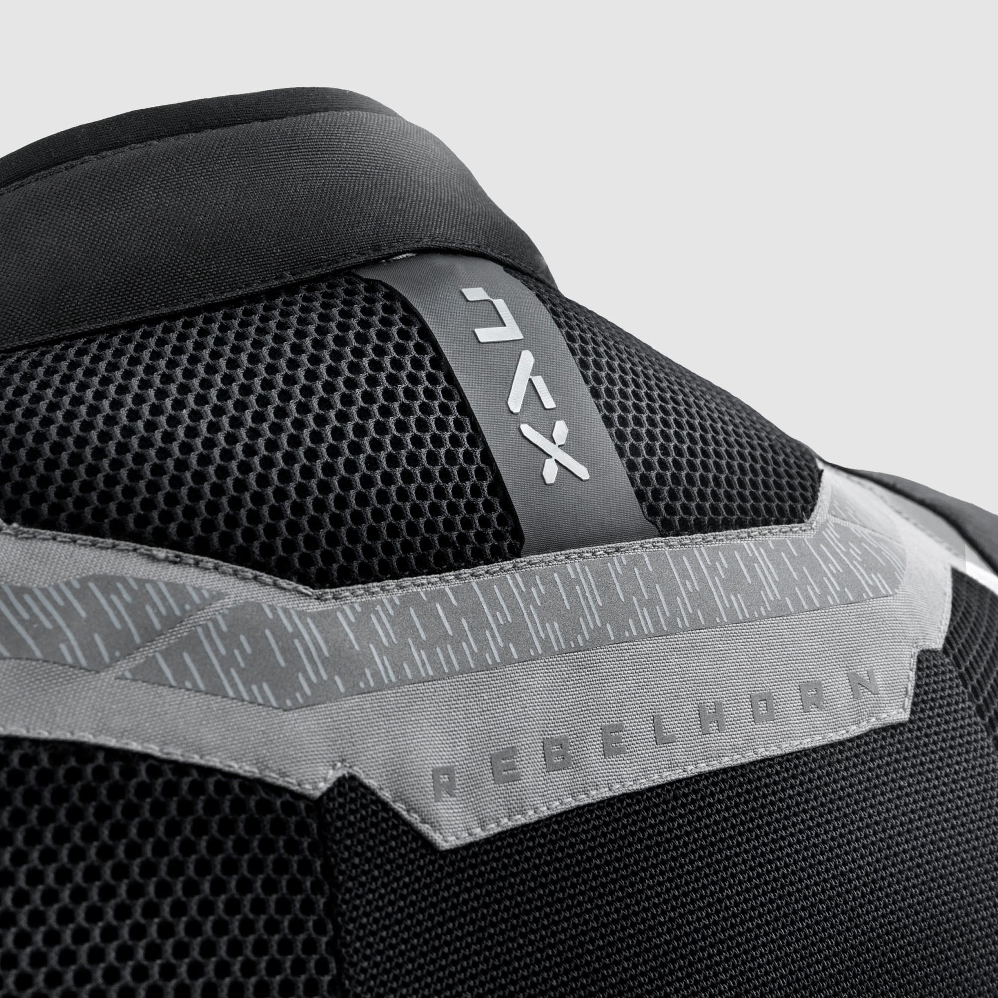 Side view of Rebelhorn Jax waterproof Motorcycle Textile Jacket
